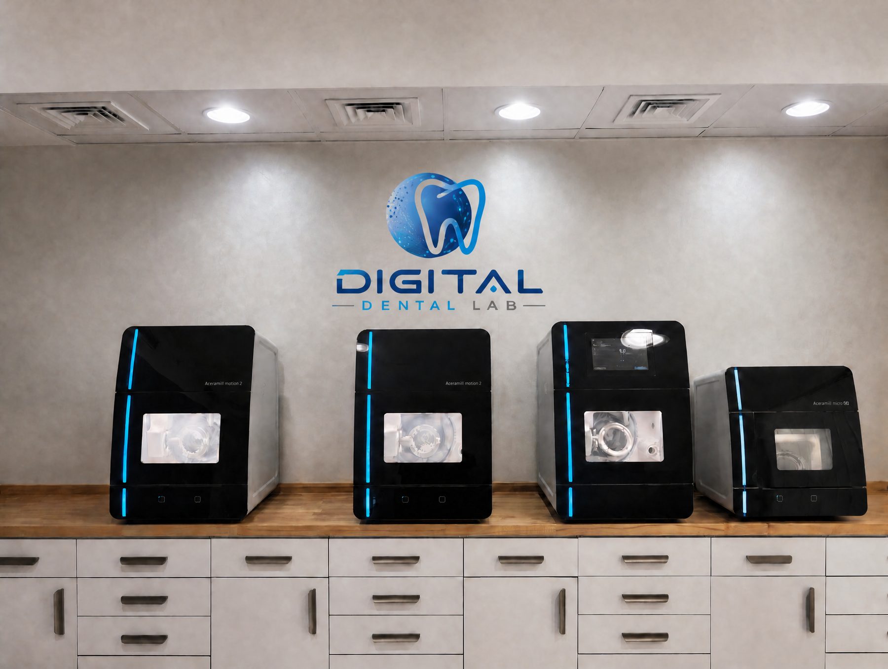 Ceramill CAD/CAM milling units at Digital Dental Lab